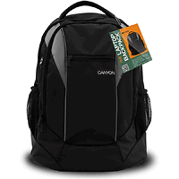 Canyon backpack for 15.6” laptop, Black/Gray