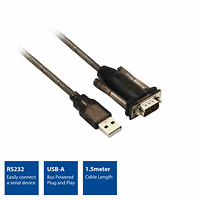 ACT кабел USB към RS232 конвертор,1.5м