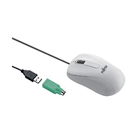 Оптична мишка FUJITSU M530, 1200dpi, USB/PS2, Сива