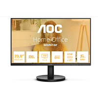 AOC 24B3CA2, 23.8" IPS WLED, 1920x1080@100Hz, 4ms GtG, 1ms MPRT, 250cd m/2, 1300:1, 20M:1 DCR, Adaptive Sync, FlickerFree, Low Blue Light, 2Wx2, Tilt, HDMI, USB hub