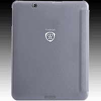 Tablet case Prestigio 8  PTC5780GR full protection grey, Plastic/Polyurethane suitable for tablet PMP5780