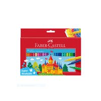 Faber-Castell Флумастери Замък, 50 цвята