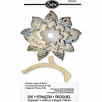Щанца Flower Layers &amp; Stem Sizzix Bigz Die