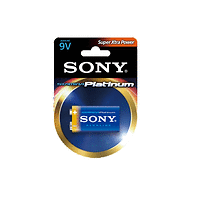 Батерия, Sony 6AM6PTB1D Alkaline 9V Stamina Platinum