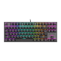 Genesis Mechanical Gaming Keyboard Thor 303 TKL RGB Backlight Red Switch US Layout Black