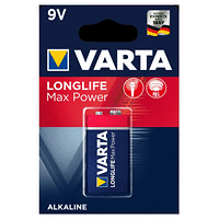 Батерия VARTA MAX POWER, 9V (6LR61), алкална
