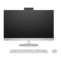 HP All-in-One 27-cr1003nu Shell White, Ultra 5-125U(up to 4.3GHz/12MB/12C), 27&quot; FHD AG IPS + FHD IR Camera, 8GB 5600Mhz 1DIMM, 512GB PCIe SSD, WiFi 6+BT, HP Keyboard &amp; HP Mouse, Free DOS, 2Y