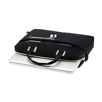 Чанта за лаптоп "Sydney", до 36 cm (14.1"), черна/сив