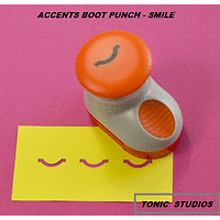 TONIC ACCENTS BOOT PUNCH # SMILE  -  ПЪНЧ