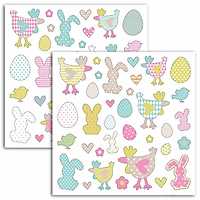 Деко Стикери - 15х15 см.1БР STICKERS PAQUES