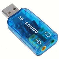 Звукова карта  USB 5.1, 3D sound