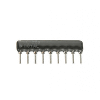   Резисторна матрица /8 резистора с 9 извода (SIP) 3.3K/