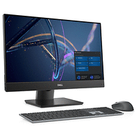 Dell Optiplex 5400 AIO, Intel Core i5-12500 (18MB/3.0GHz to 4.6GHz), 23.8&quot; FHD (1920x1080) Touch, 8GB (1x8GB) DDR4, 256GB SSD PCIe M.2, Integrated Graphics, Adj Stand, IR Camera, WiFi 6E, BT, Wir