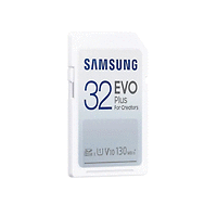 Памет, Samsung 32GB SD Card EVO Plus, Class10, Transfer Speed up to 130MB/s