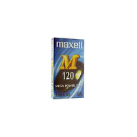Видеокасета MAXELL M120, 120 мин., VHS