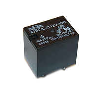 Реле 801H-1C-C, 12VDC, 10A/250VAC, 10A/30VDC, SPDT