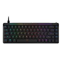 Asus ROG Falchion Ace HFX 65 Analog Gaming Keyboard, pre-lubed ROG HFX Magnetic Switches, Rapid Trigger, touch panel, 8000 Hz polling rate, five-layer dampening &amp; gasket mount, cover case, PBT Key