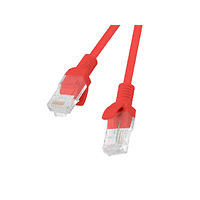 Кабел, Lanberg patch cord CAT.5E 5m, red