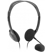 Стерео слушалки с микрофон Defender HN-102, vol control, 1.8 m