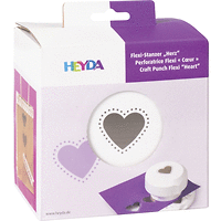 HEYDA FLEXI Punch  40mm - Дизайн пънч HEART