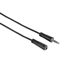 Аудио удължителен кабел HAMA 122313,  3.5 мм стерео жак мъжки/женски, 1.5м