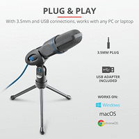 Микрофон, TRUST Mico USB Microphone for PC and laptop