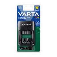 Зарядно устройство Varta USB Quattro Charger За 2/4 бр. батерии