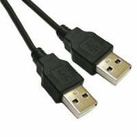 Кабел USB 2.0, A мъжки/A мъжки, 1.8 м, ЧЕРЕН