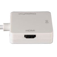 Адаптер 3 в 1 HAMA 53245 Mini DisplayPort мъжко - DVI / Displayport / HDMI женско
