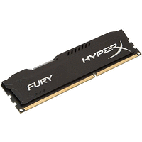Памет Kingston HyperX Fury Black 8GB DDR3 PC3-12800 1600MHz CL10 HX316C10FB/8