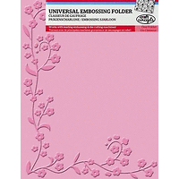 CRAFT CONCEPTS Embos.folder  - Дизайн папки за релеф А6 FLORETTE 2