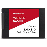 SSD WD Red SA500 NAS 1TB 2.5  SATA III 3D NAND, read-write: up to 560MBs, 530MBs (5 years warranty)