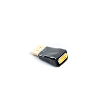 Адаптер, Lanberg adapter displayport 1.1 -> VGA 15 pin, black