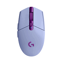Logitech G305 Wireless Mouse, Lightsync RGB, Lightspeed Wireless, HERO 12K DPI Sensor, 400 IPS, 6 Programmable Buttons, Lilac