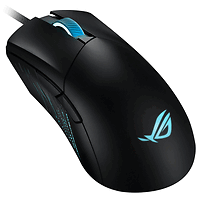Asus ROG Gladius III Wired Gaming Mouse, 19K Optical Sensor, 19,000 DPI, 6 Programmable Buttons, RGB Lighting, ROG Switch Socket Design, Swappable Switches, Ergonomic, Black