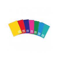 Тетрадка A5 UV One Color шита, 42 л.5x5, 80 г/м2
