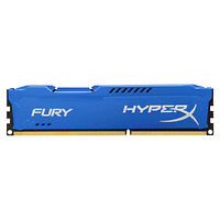 Памет Kingston HyperX Fury Blue 4GB DDR3 PC3-12800 1600MHz CL10 HX316C10F/4