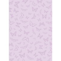 ПЕРЛЕН ЛИСТ -Pearlescent Paper Pink Butterflies 1лист DARKROOM DOOR