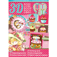 КНИЖКА С КАРТОНИ STUDIO LIGHT  3D A4 Book - 20 Birthday Cards