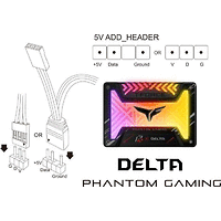 Solid State Drive (SSD) Team Group Delta Phantom Gaming RGB 500GB