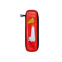 Несесер метален с два ципа Cococ, 19х9х5 	