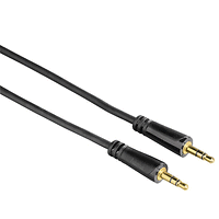 Аудио удължителен кабел HAMA 122318,  3.5мм стерео жак мъжко/мъжко, 1.5м