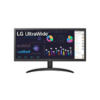 LG 26WQ500-B, 25.7&quot; UltraWide AG, IPS Panel, 1ms MBR, 5ms, CR 1000:1, 250 cd/m2, 21:9, 2560x1080, HDR 10, sRGB over 99% , AMD FreeSync, 75Hz, Reader Mode, HDMI, Headphone Out, Tilt, Headphone Out