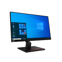 Lenovo ThinkVision T24t-20 23.8" Multi-touch, IPS, 1920x1080, AG, 16:9, 60Hz, 1000:1, 4ms, HDMI, DP, USB-C, Tilt, Height Adjust Stand, 3Y