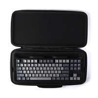 Kалъф за клавиатура Keychon K8 (Plastic) удароустойчив, пластмасов, Черен