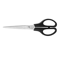 Ножица Delta 18 cm пластмасови дръжки Черен 