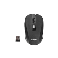 Мишка, uGo Mouse MY-03 wireless optical 1800DPI, Black