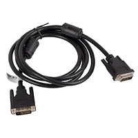 Кабел, Lanberg DVI-D (M) (24+1)-> DVI-D (M) (24+1) cable 3m, dual link, black
