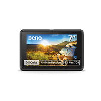 BenQ 7 PVS7, 7" 2000nits BenQ On Camera Monitor, IPS 2000NITS LED MONITOR PVS7 DARK GREY-BLACK