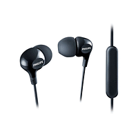 Philips слушалки с микрофон, цвят: черен SHE3555BK